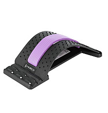 Масажер для спини та попереку HMS PRP01, чорно-фіолетовий