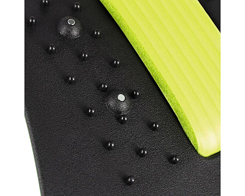 Масажер для спини та попереку HMS PRP02, чорно-жовтий