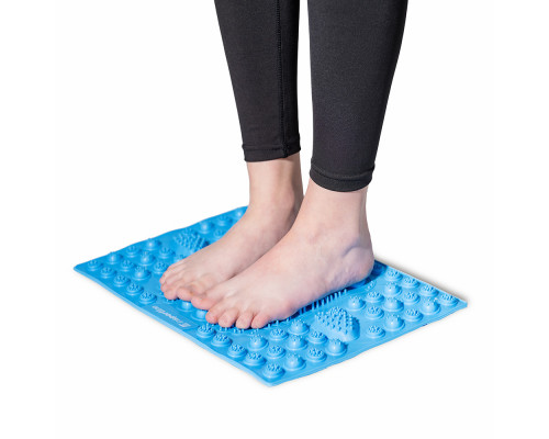 Масажний килимок для ніг inSPORTline Tilsipur 39 x29 см, синій