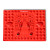 Масажний килимок для ніг inSPORTline Tilsipur 39 x29 см червоний