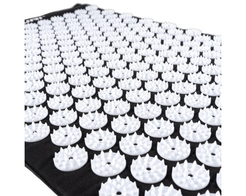 Акупресурний килимок Tunturi з подушкою, чорний