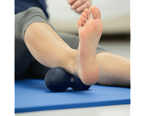 М'ячик подвійний для масажу фасції  SISSEL Myofascia DoubleBall - 16 cm