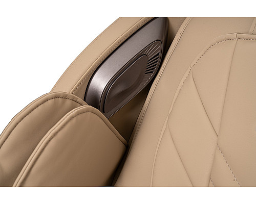 Масажне крісло Casada Betasonic III, кремово-коричневий
