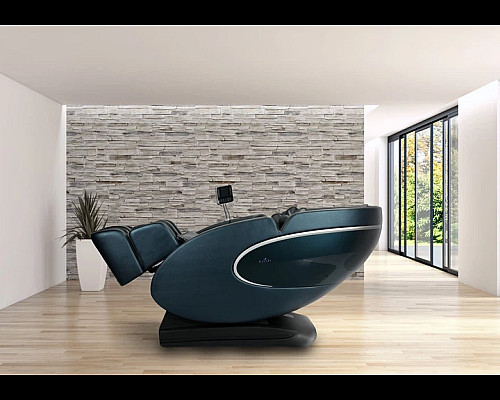 Масажне крісло Casada Sapphire, чорно-синій