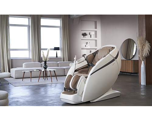 Масажне крісло Casada SKYLINER III. коричнево-біле