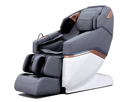 Масажне крісло Relax HY‑5082A, сіро-біле