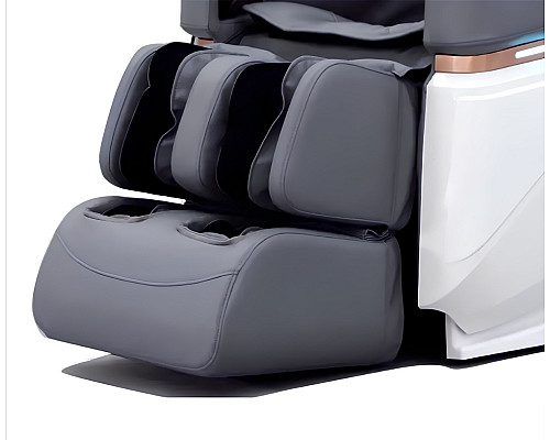 Масажне крісло Relax HY‑5082A, сіро-біле