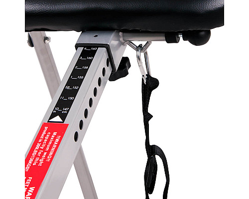 Інверсійний стіл inSPORTline Inverso чорний