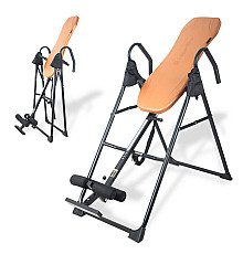 Інверсійний стіл inSPORTline Verge коричневий