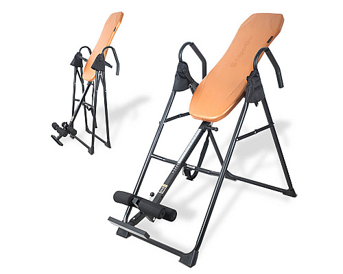 Інверсійний стіл inSPORTline Verge коричневий