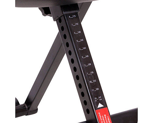 Інверсійний стіл з підігрівом inSPORTline Inverso Heaty, чорний