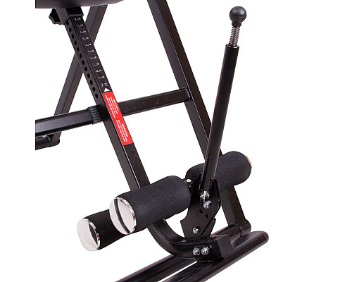 Інверсійний стіл з підігрівом inSPORTline Inverso Heaty, чорний