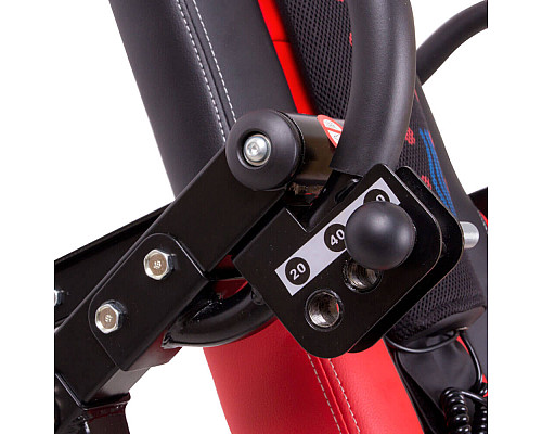 Інверсійний стіл з підігрівом inSPORTline Inverso Heaty, чорний