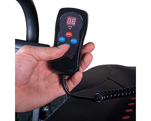 Інверсійний стіл з підігрівом inSPORTline Inverso Heaty, чорний