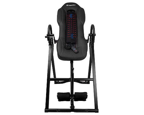 Інверсійний стіл з підігрівом inSPORTline Inverso Heaty, чорний