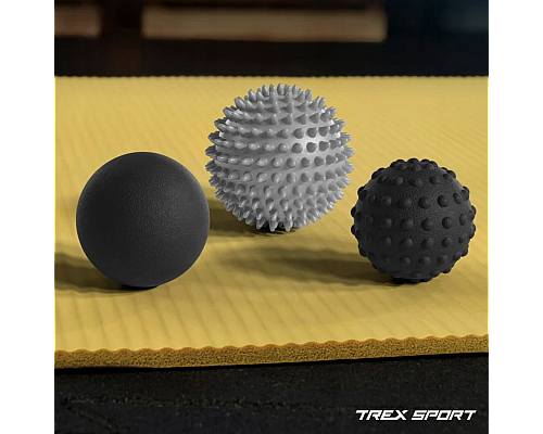 Набір масажних м'ячів Trex Sport TX-003MSA 3в1 для йоги та фітнесу EPP