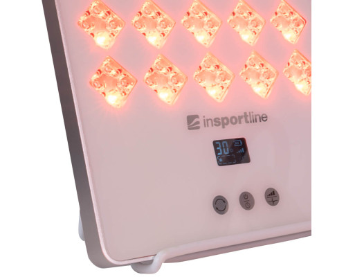 Інфрачервона світлодіодна панель inSPORTline Veluni – 4 x 30 LED, біла