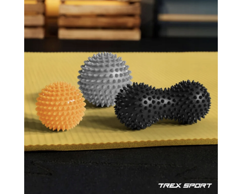 Набір масажних м'ячів Trex Sport TX-003MSB 3в1 для йоги та фітнесу PVC Набір масажних м'ячів Trex Sport TX-003MSB 3в1 для йоги та фітнесу PVC