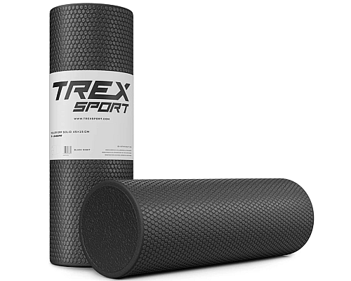 Роллер масажер Trex Sport TX-045EPR EPP соти 45см чорний