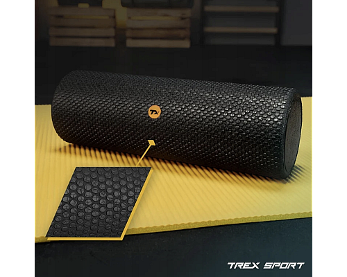 Роллер масажер Trex Sport TX-045EPR EPP соти 45см чорний