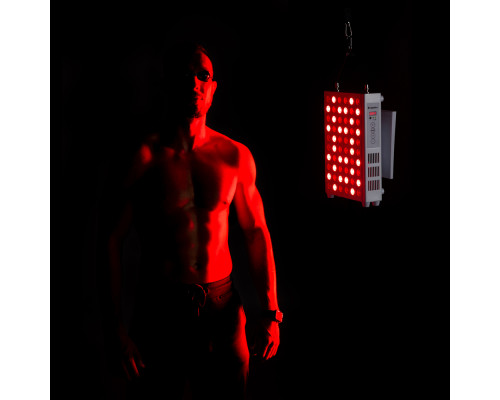 Інфрачервона терапевтична лампа з світлодіодною панеллю inSPORTline Romanifra