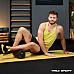Роллер масажер ребристий Trex Sport TX-030EPR EPP 30см чорний