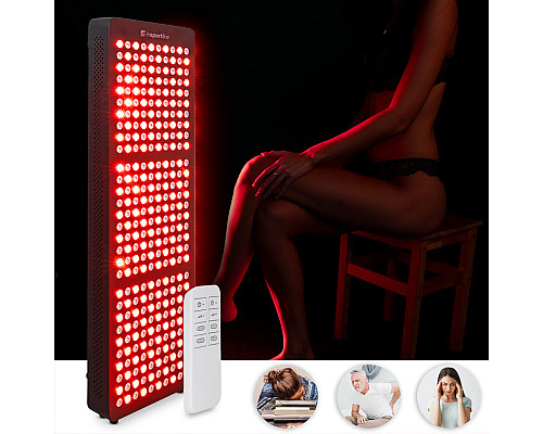 Інфрачервона світлодіодна панель inSPORTline Lustar - 300 LED, чорна