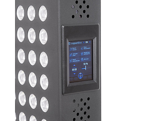 Інфрачервона світлодіодна панель inSPORTline Lustar - 300 LED, чорна