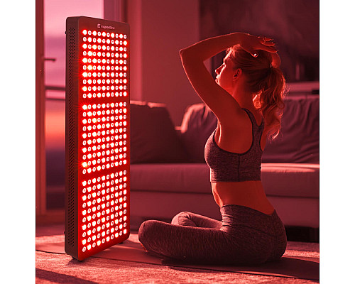 Інфрачервона світлодіодна панель inSPORTline Lustar - 300 LED, чорна