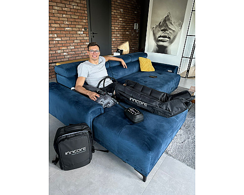 Масажер для ніг та дренежу Inncore, чорний