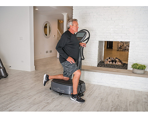 Масажер платформа Power Plate My7, чорно-сірий