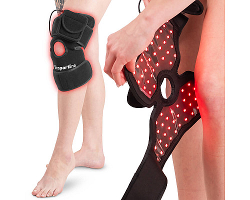 Бандаж на коліно інфрачервоний inSPORTline Infracor Knee, чорний