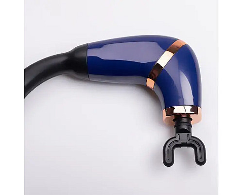 Масажер перкусійний HP-11-11BL 4 насадки, синій