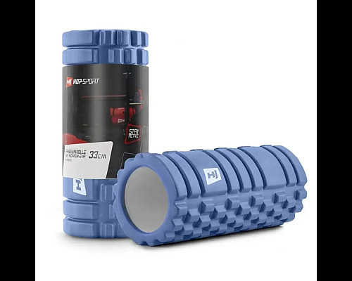 Ролик масажний Hop-Sport HS-A033YG 33 х 14 см, блакитний