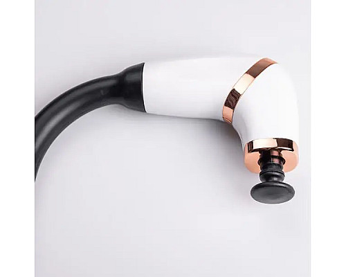 Масажер перкусійний HP-11-11W 4 насадки, білий