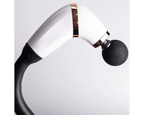 Масажер перкусійний HP-11-11W 4 насадки, білий