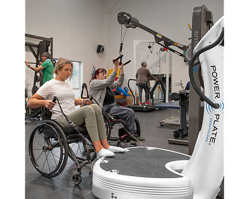 Вібраційна платфома Power Plate Pro7, біло-чорний