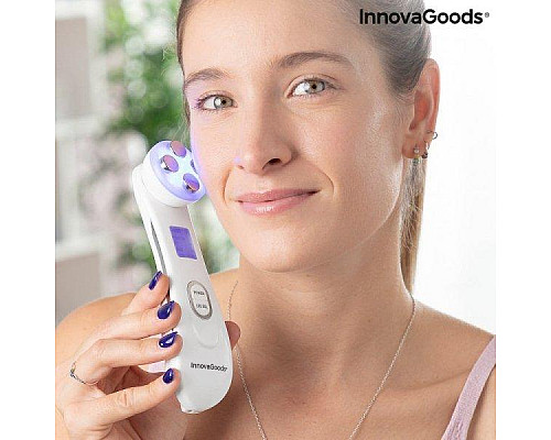InnovaGoods Масажер для обличчя з радіочастотою, світлом та електростимуляцією Wace InnovaGoods