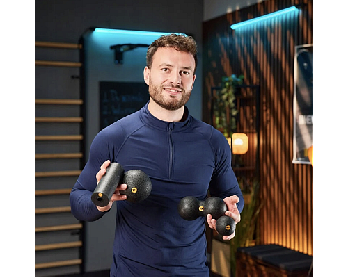Набір масажерів Trex Sport TX-025EPS 4в1 для йоги та фітнесу чорний Набір масажерів Trex Sport TX-025EPS 4в1 для йоги та фітнесу чорний