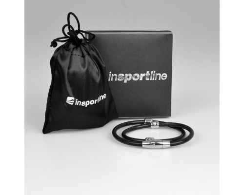 Магнітне намисто inSPORTline Alkione - чорне/55 см