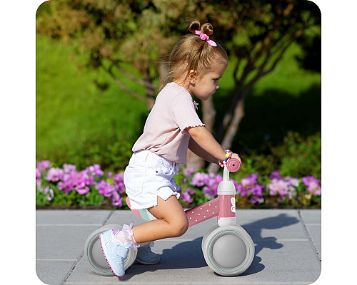 Біговел Ricokids 760600, сіро-рожевий