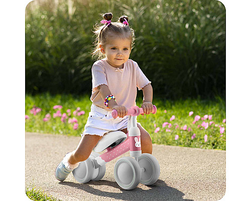 Біговел Ricokids 760600, сіро-рожевий