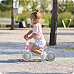 Біговел Ricokids 760600, сіро-рожевий