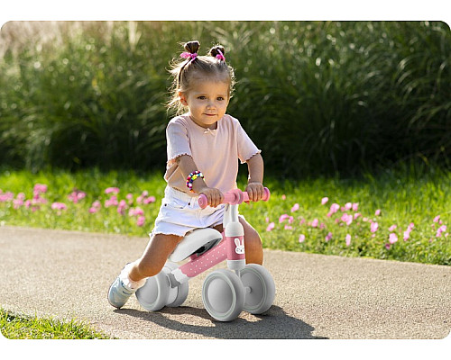 Біговел Ricokids 760600, сіро-рожевий