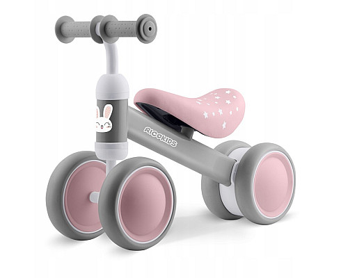 Біговел Ricokids 760602 сіро-рожевий