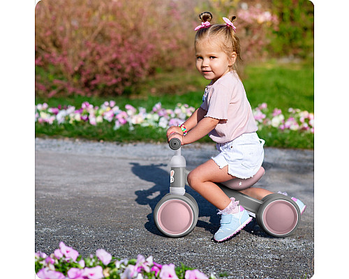Біговел Ricokids 760602 сіро-рожевий