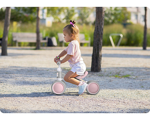 Біговел Ricokids 760602 сіро-рожевий