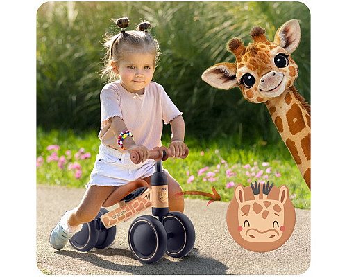 Біговел Ricokids 760605, чорно-коричневий
