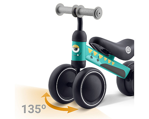 Біговел Ricokids 760604, чорно-зелений