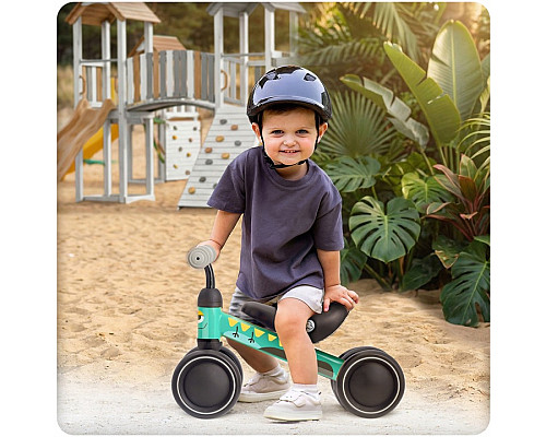 Біговел Ricokids 760604, чорно-зелений